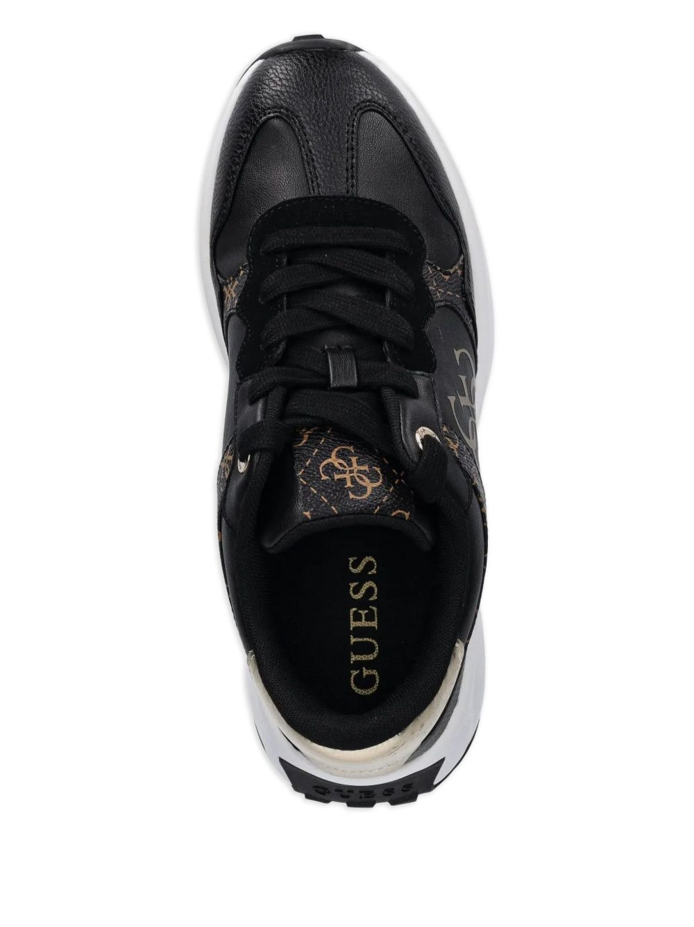 Luckee logo-print sneakers - 4