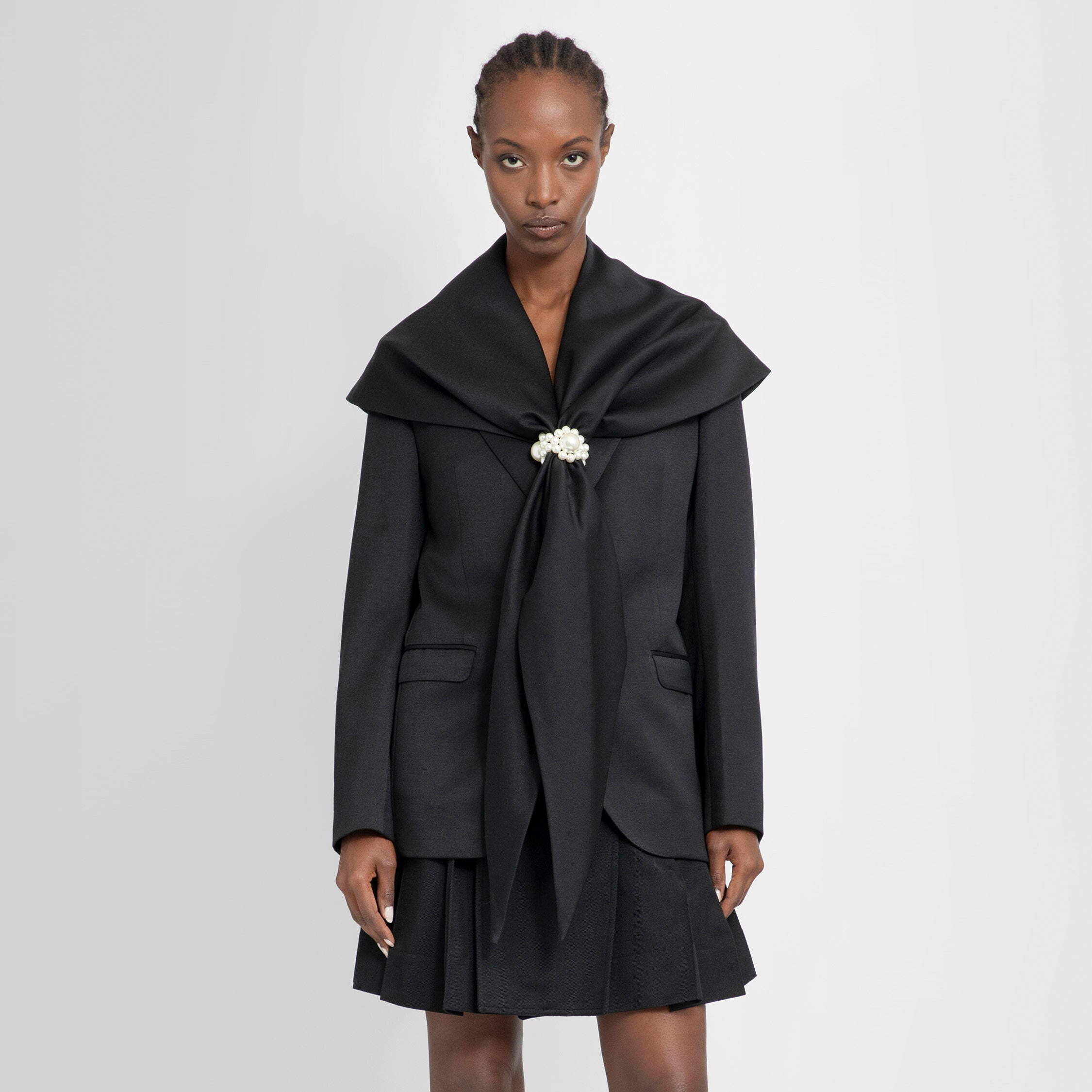 SIMONE ROCHA WOMAN BLACK BLAZERS - 7