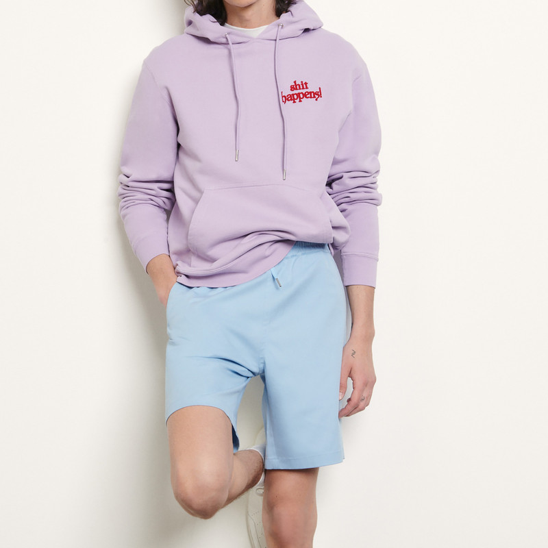 Sandro Cotton blend shorts outlook