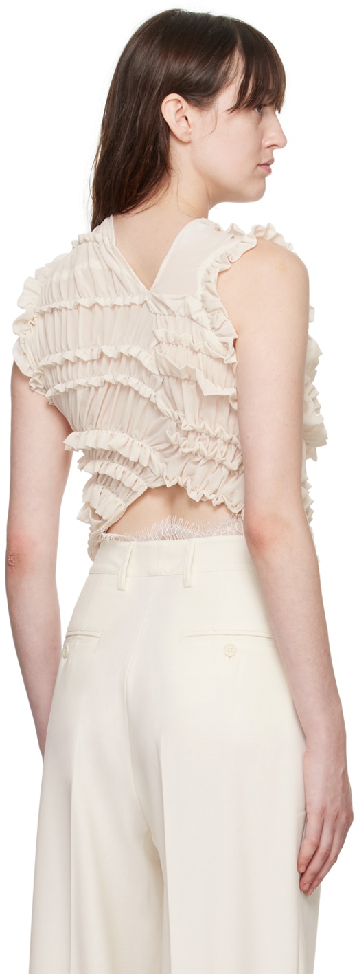 SSENSE Exclusive Off-White Vera Blouse - 3