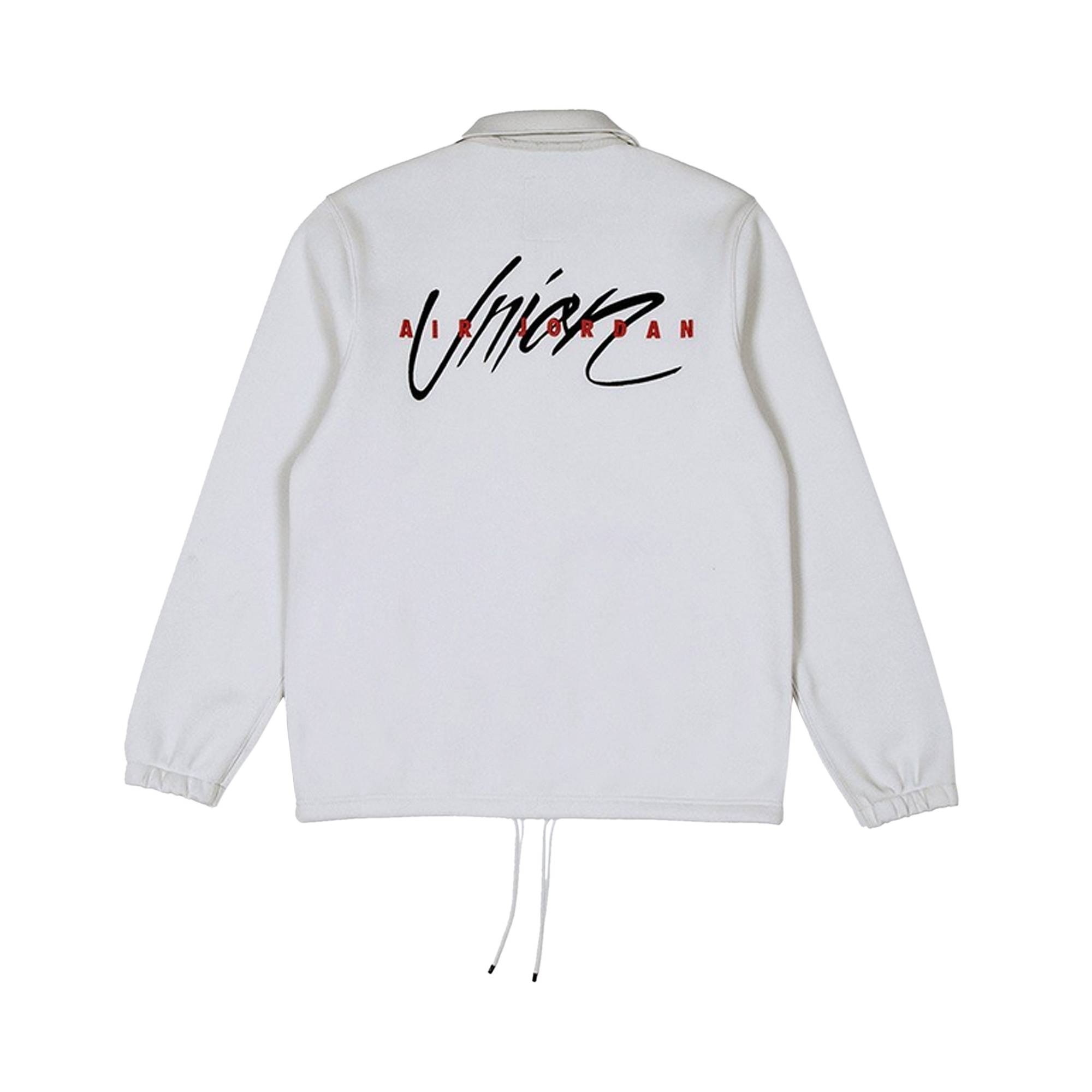 Air Jordan x Union LA Coaches Jacket 'Bone' - 2