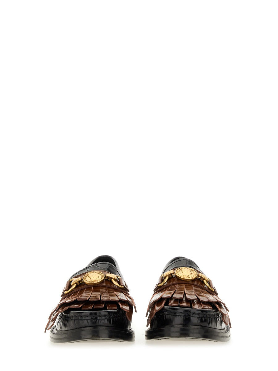 Moschino Women Moccasin With Bangs And Coin - 4