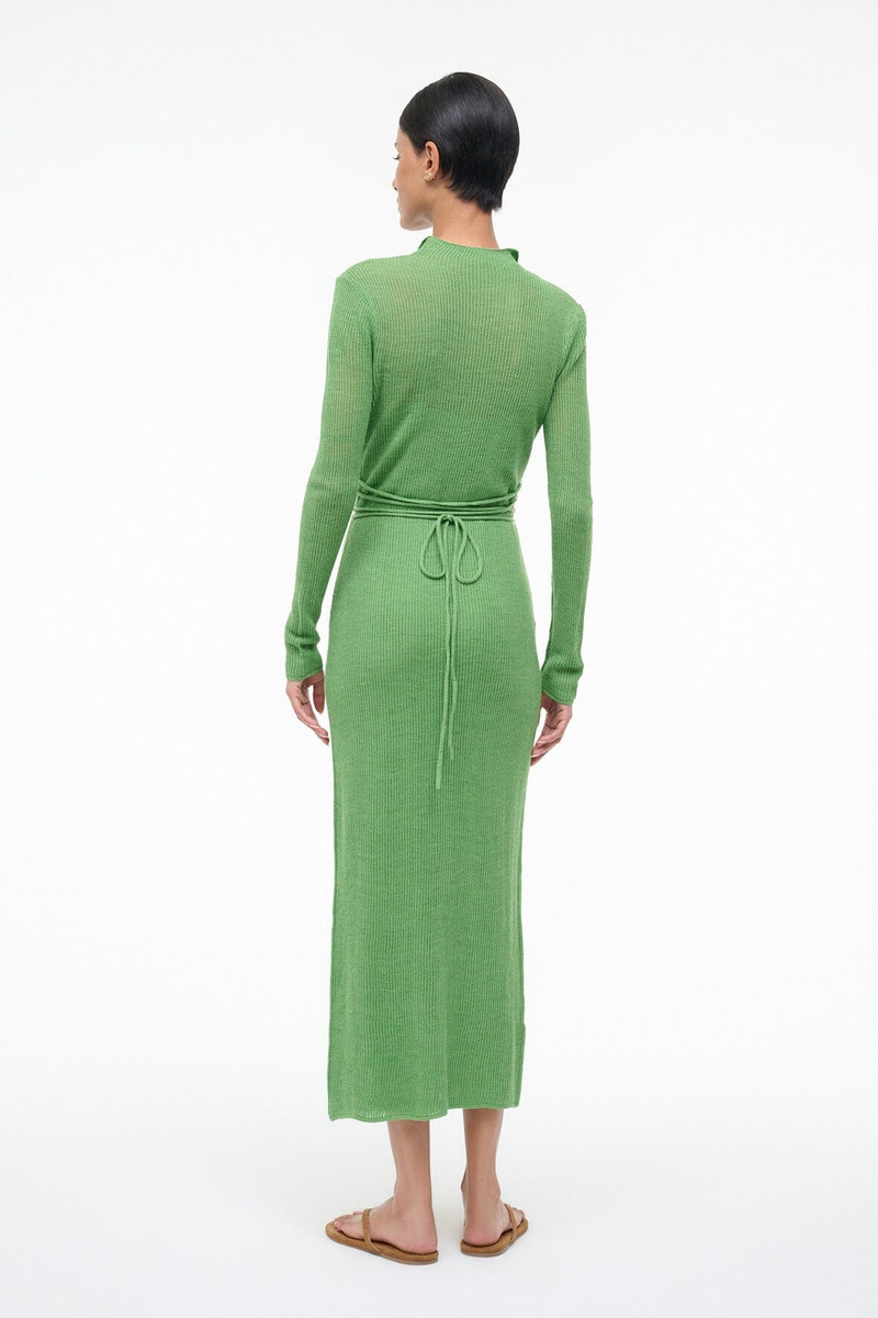 STAUD MARIANNE DRESS LEAF 4