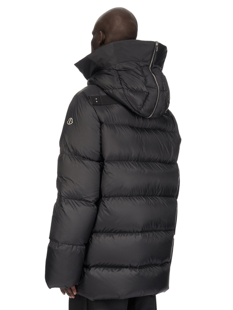 + Moncler Cyclopic oversized hooded appliquéd quilted shell down jacket 3