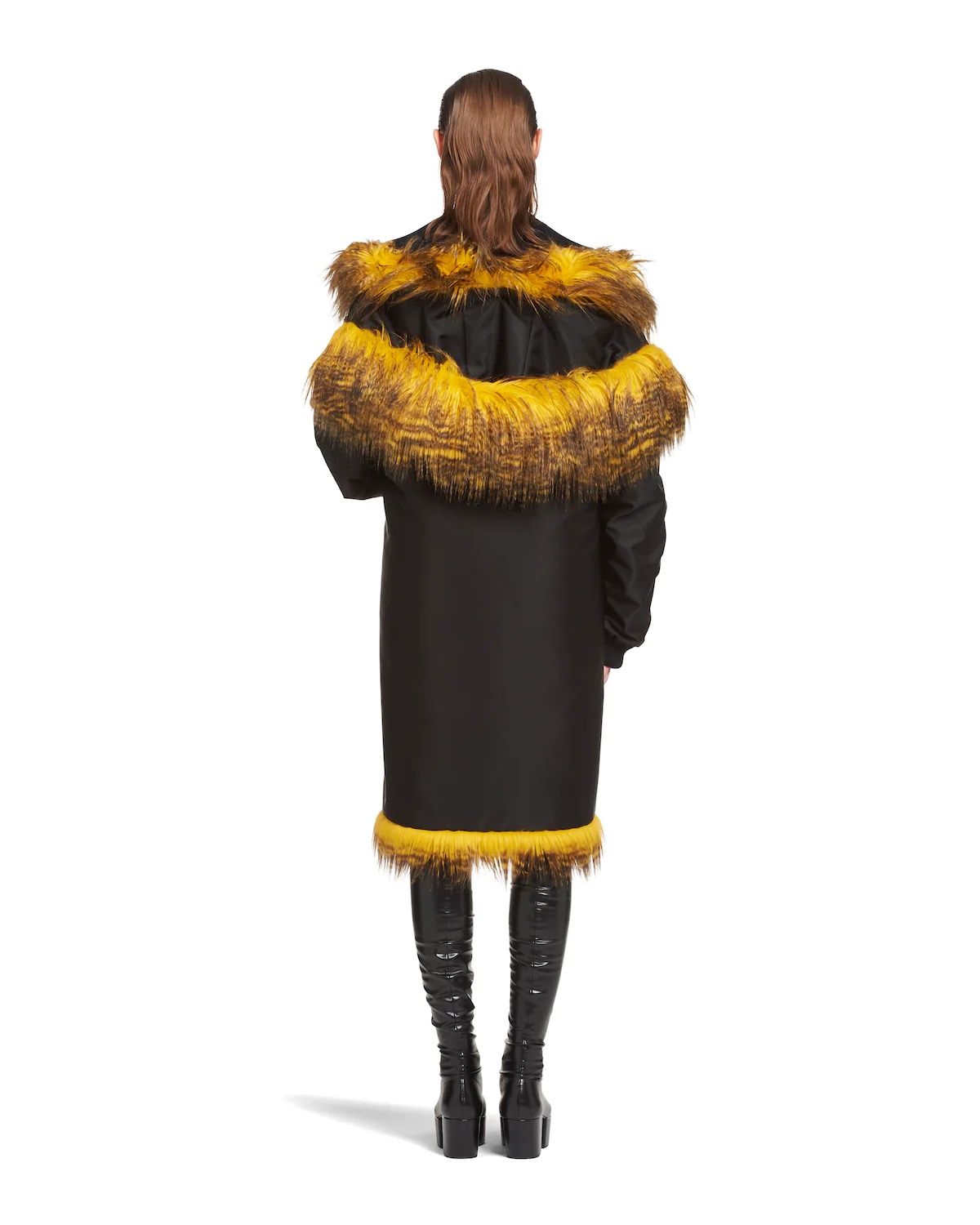 Oversized Re-Nylon raincoat - 4