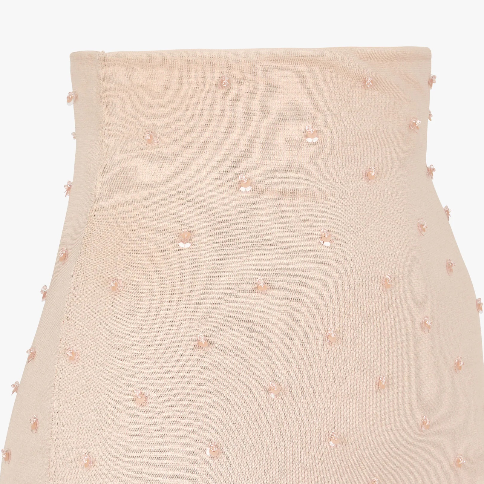 Pink silk skirt - 3