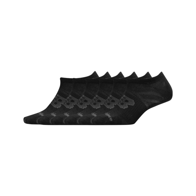 New Balance Flat Knit No Show Socks 6 Pack outlook