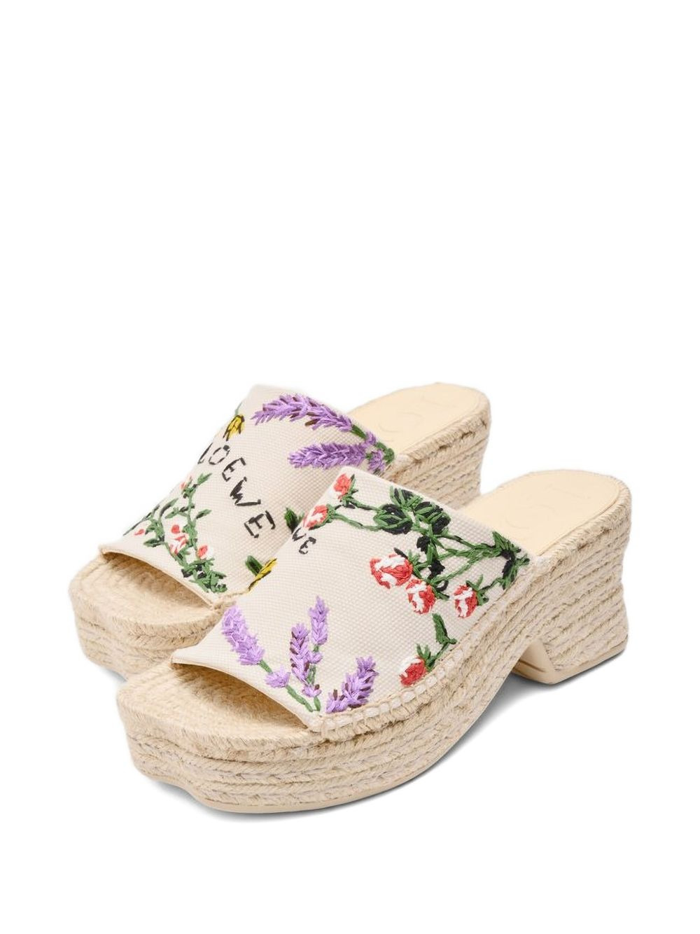 80mm Petal espadrilles - 2