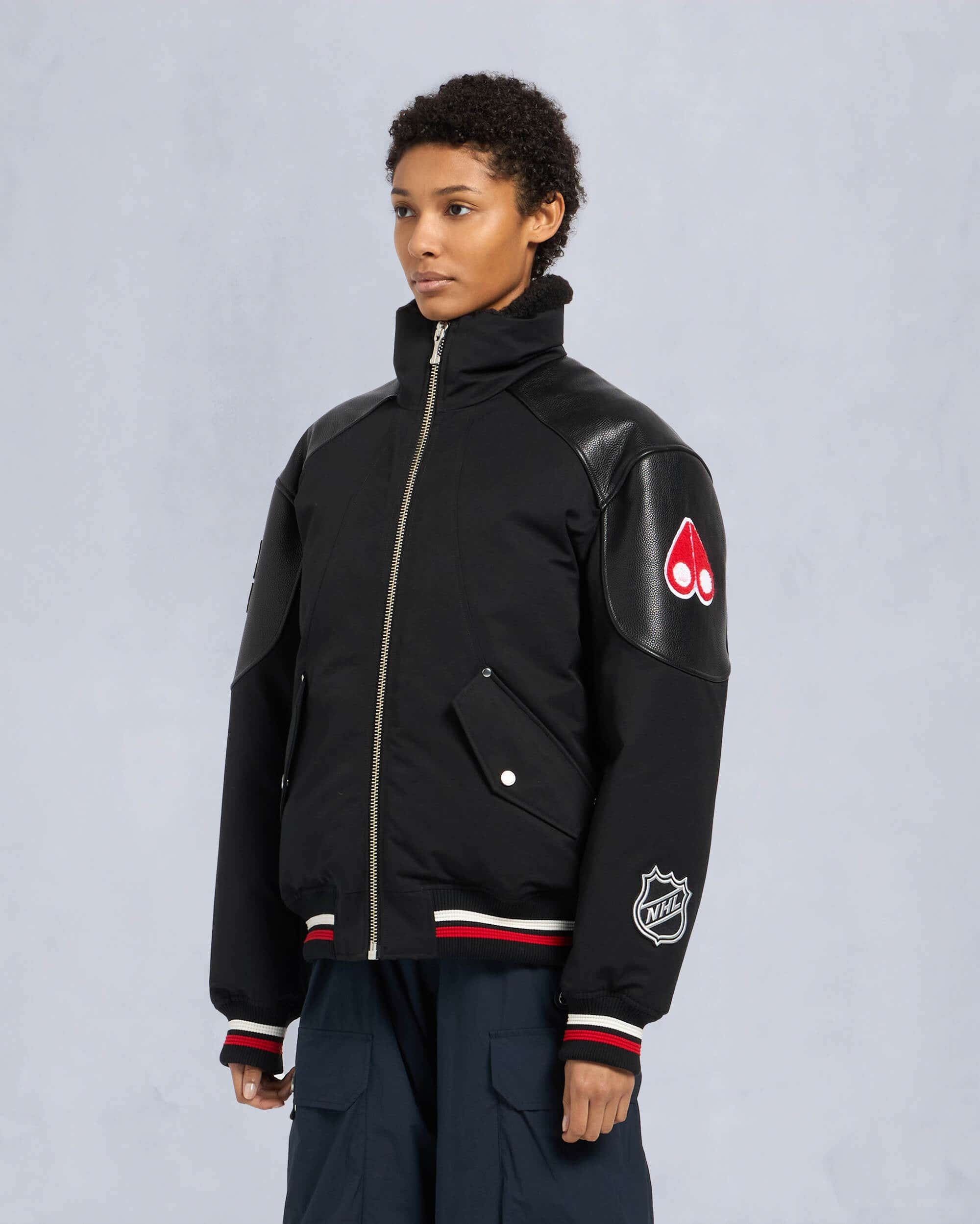 MOOSE KNUCKLES X NHL WINTER CLASSIC BOMBER JACKET - 8