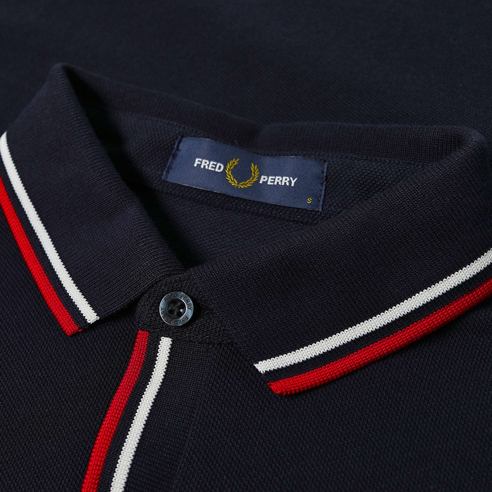 Fred Perry Tipped Placket Polo - 3