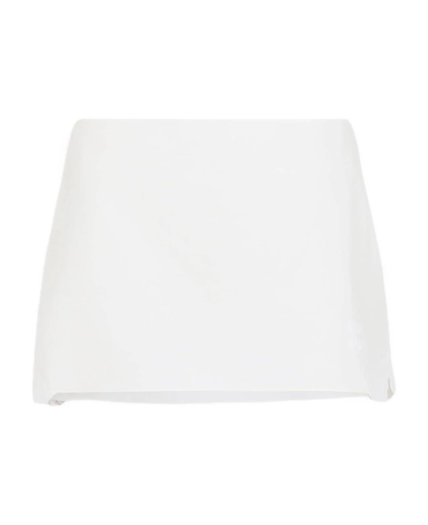 Linen And Cotton Mini Skirt - 1