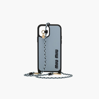 Miu Miu Rubber cover for iPhone 12 and 12 Pro outlook
