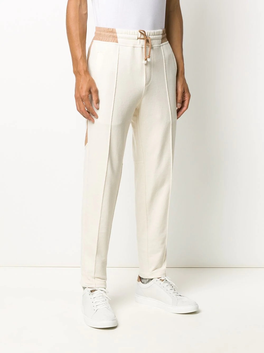 two-tone tailored track pants - 3