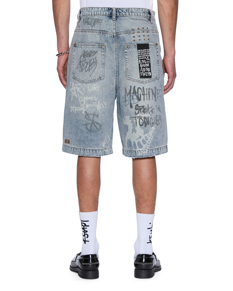 MAXX SHORT ROGUE BLUE GRAFFITI 3