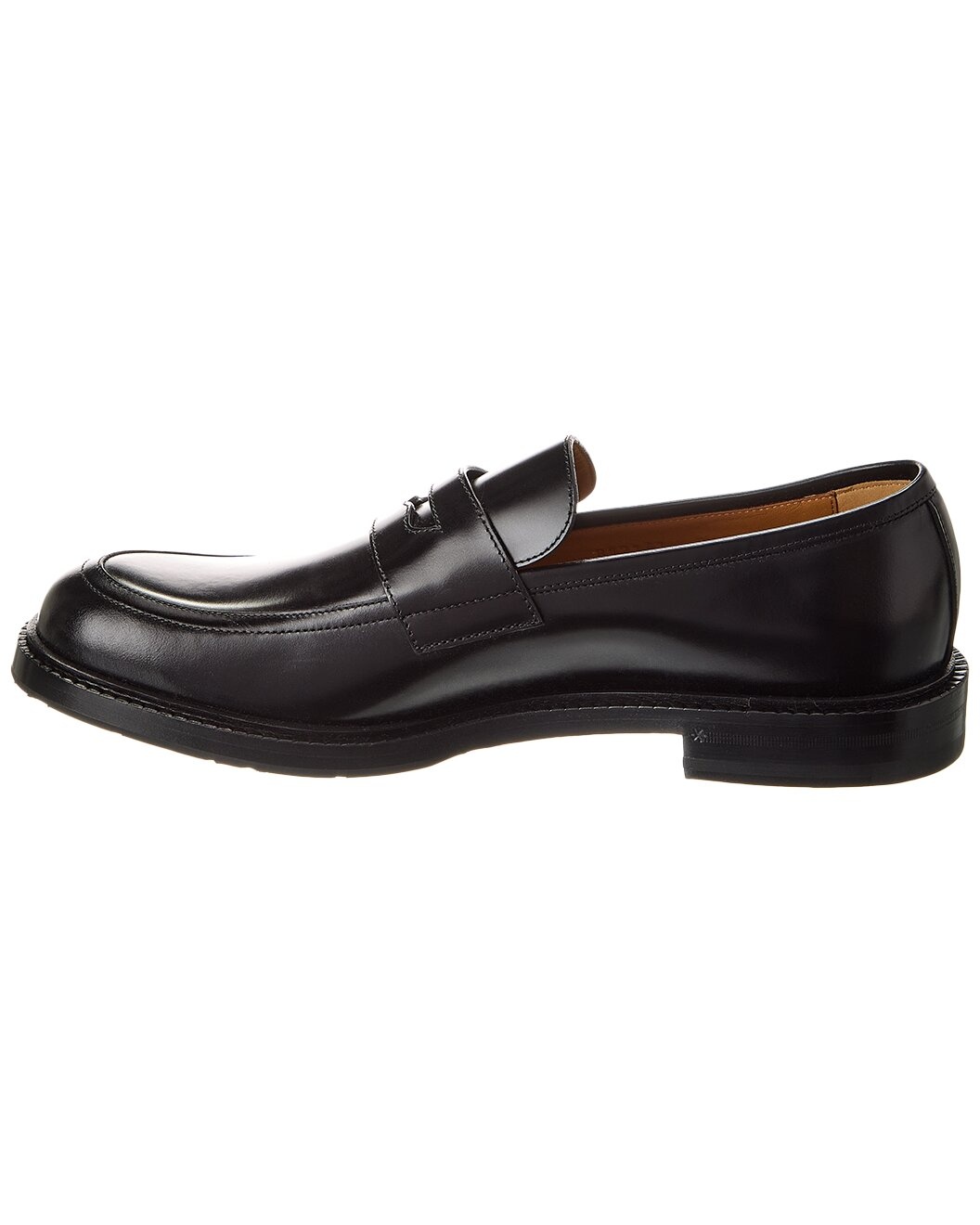 Gucci Web Leather Loafer - 2