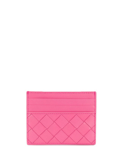 Bottega Veneta woven leather cardholder outlook