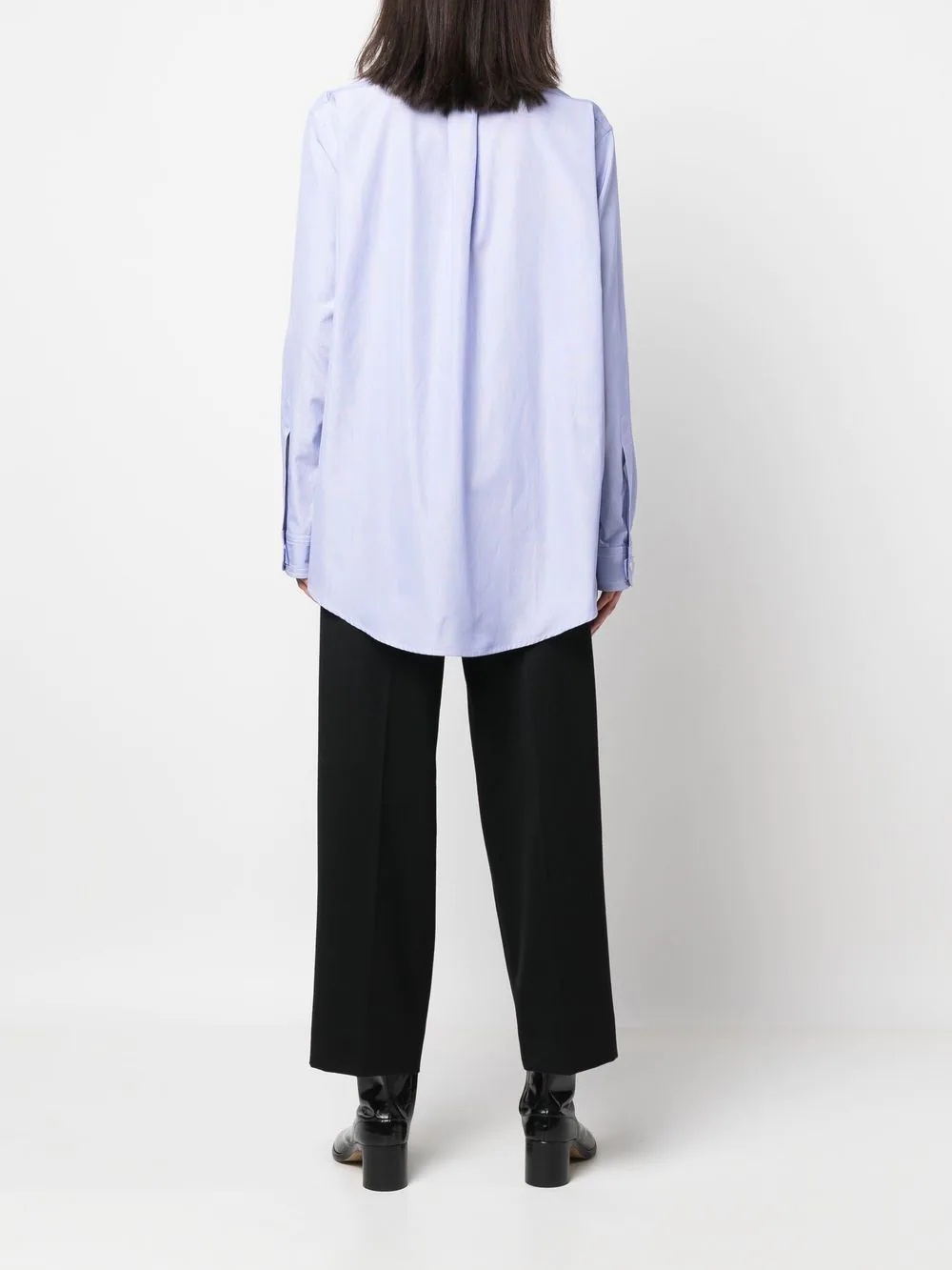 long-sleeve button-up shirt - 4