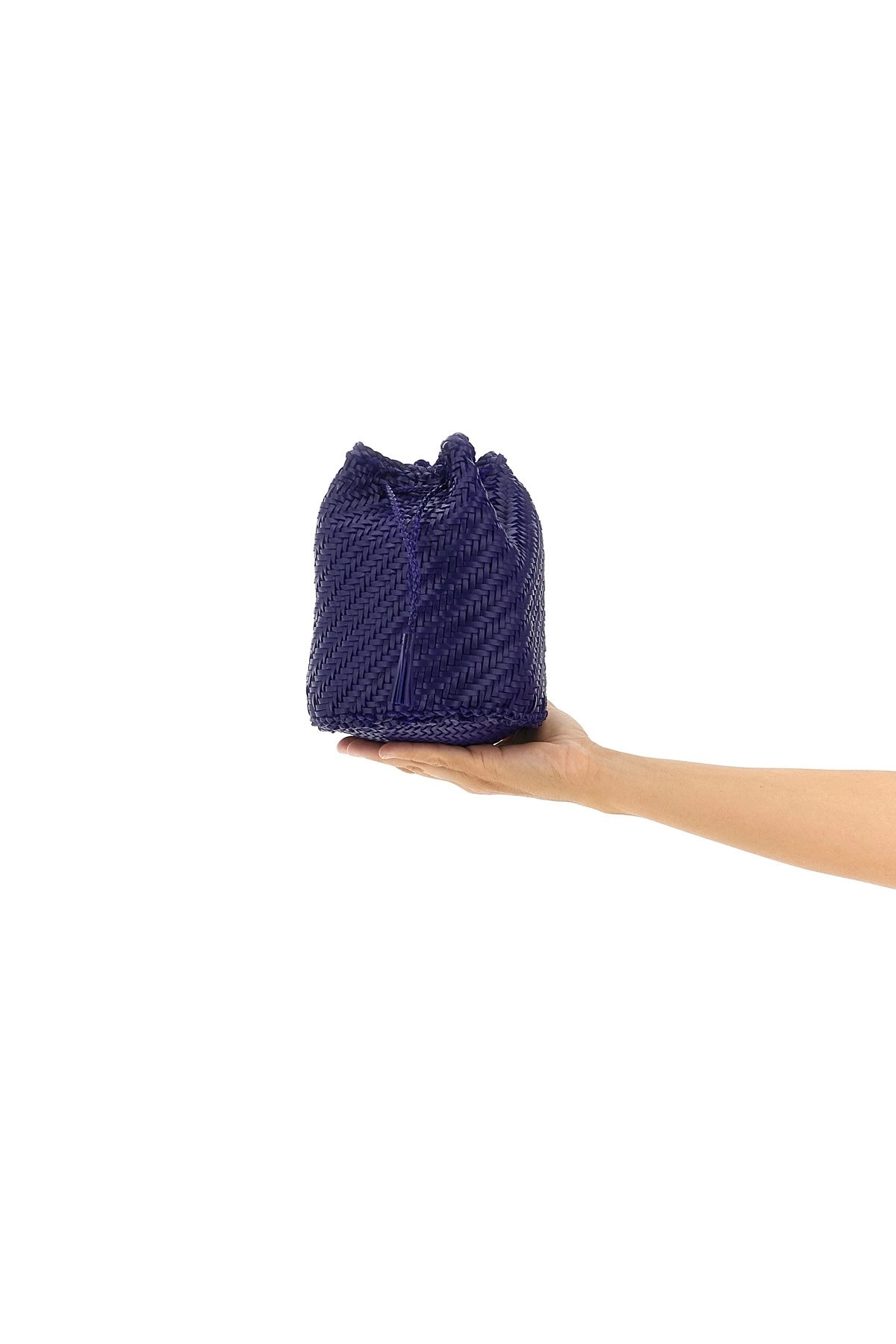 'Pompom Double Jump' bucket bag - 2