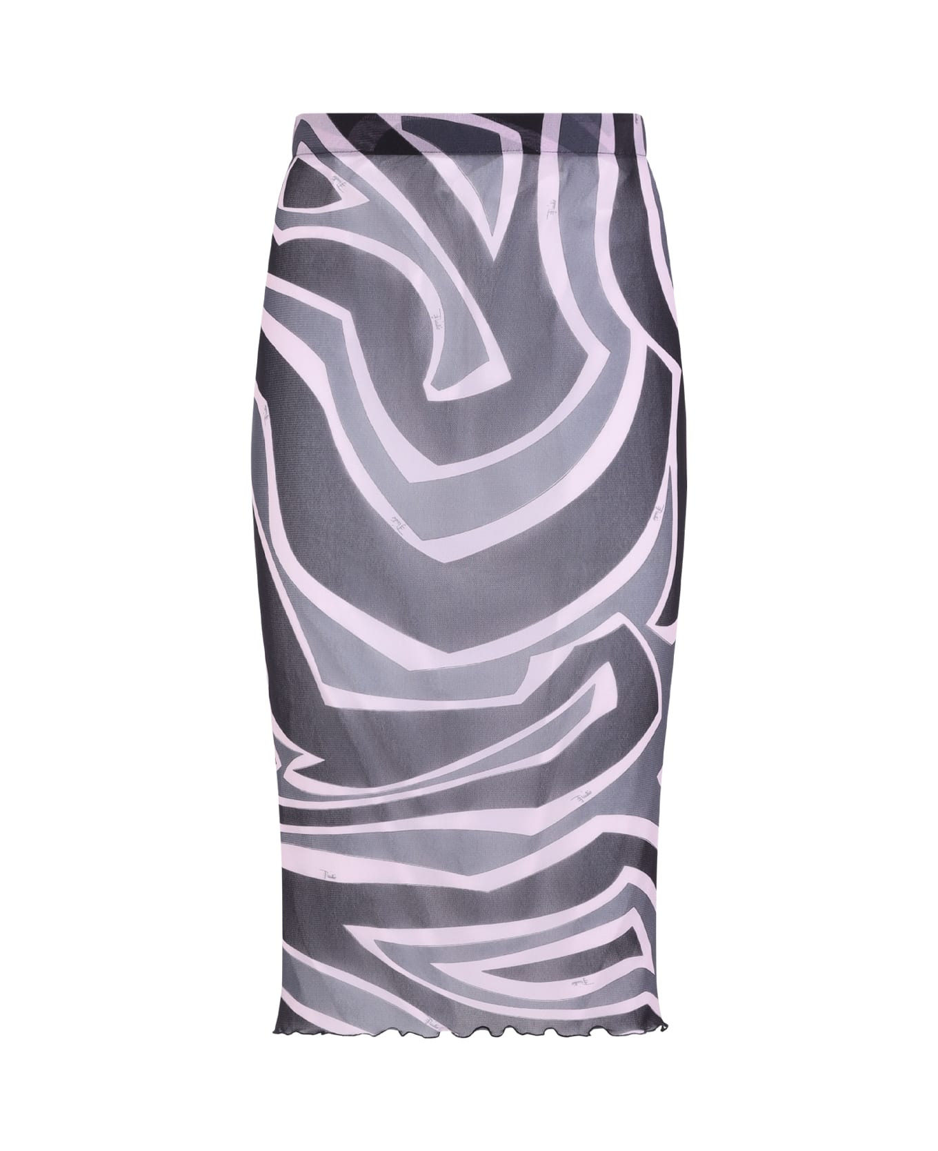 Tulle Midi Skirt - 2