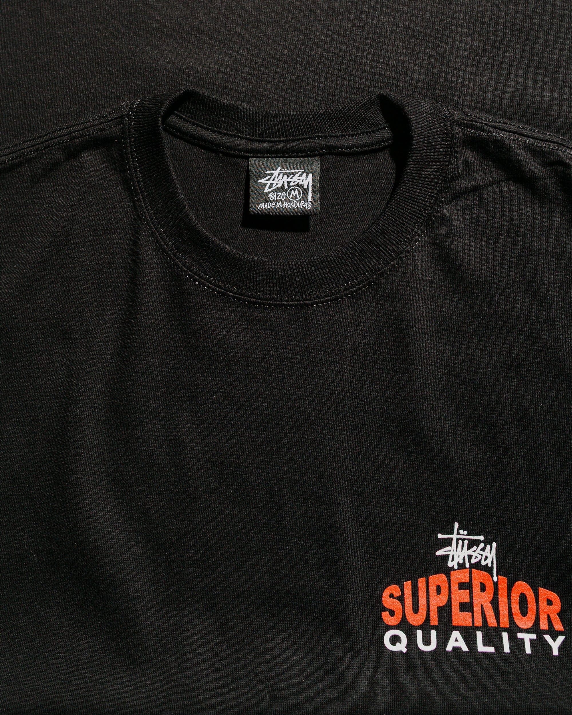 Stüssy Superior Quality Tee Black - 3