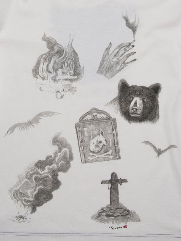 Rudi Doodle T-Shirt Offwhite - 2