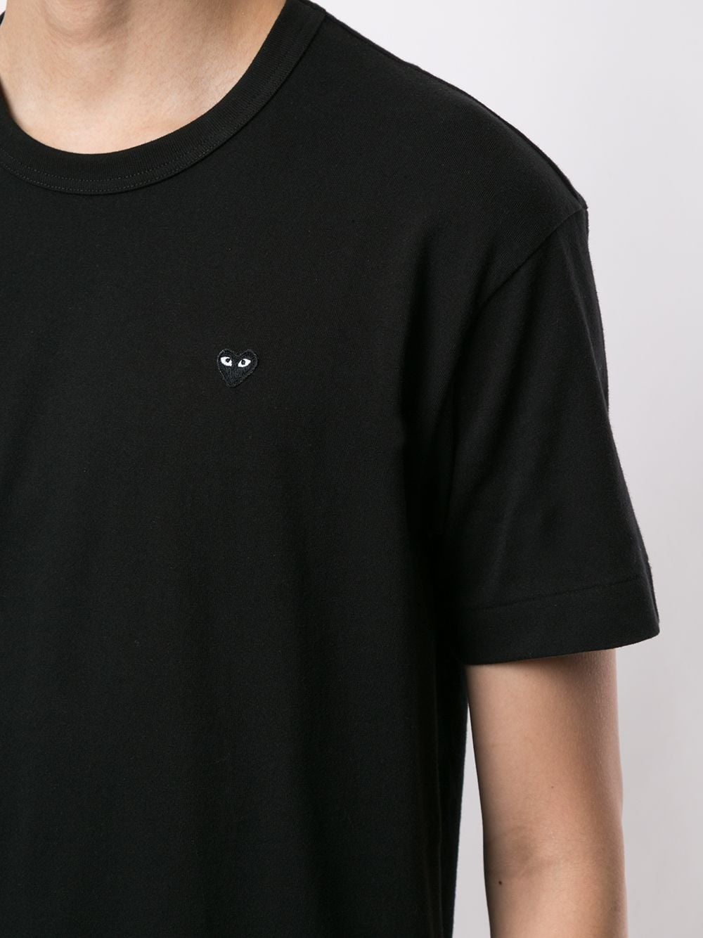 embroidered logo T-shirt - 5