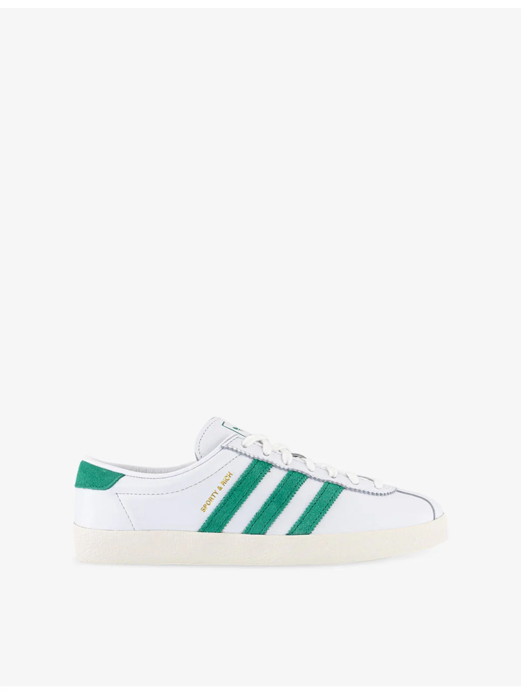 adidas x Sporty & Rich Leather Trainers - 1