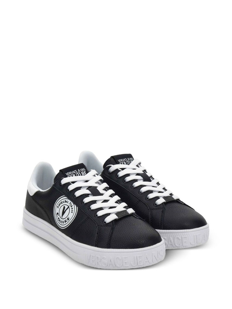VERSACE JEANS COUTURE logo sneakers outlook