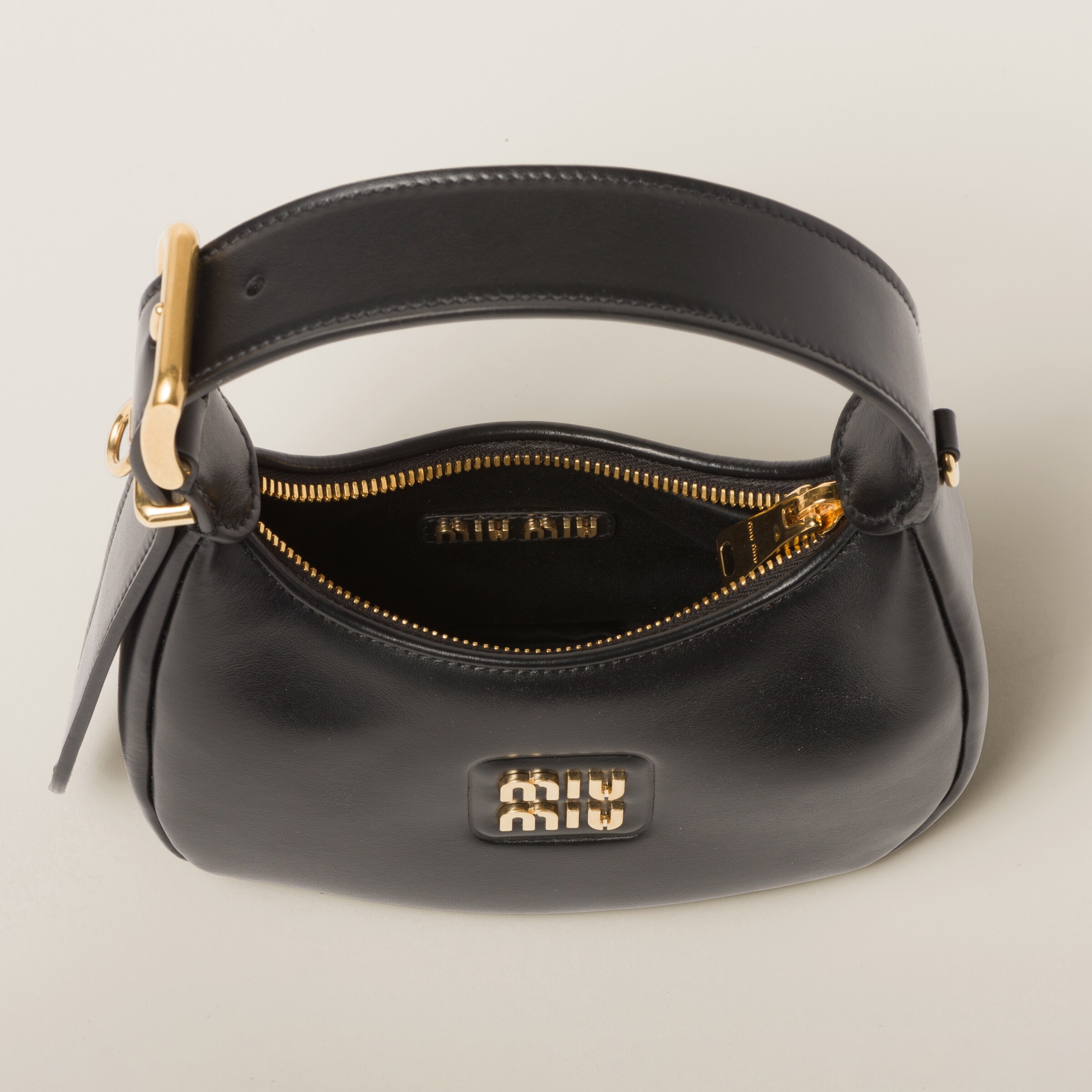Leather hobo bag - 3