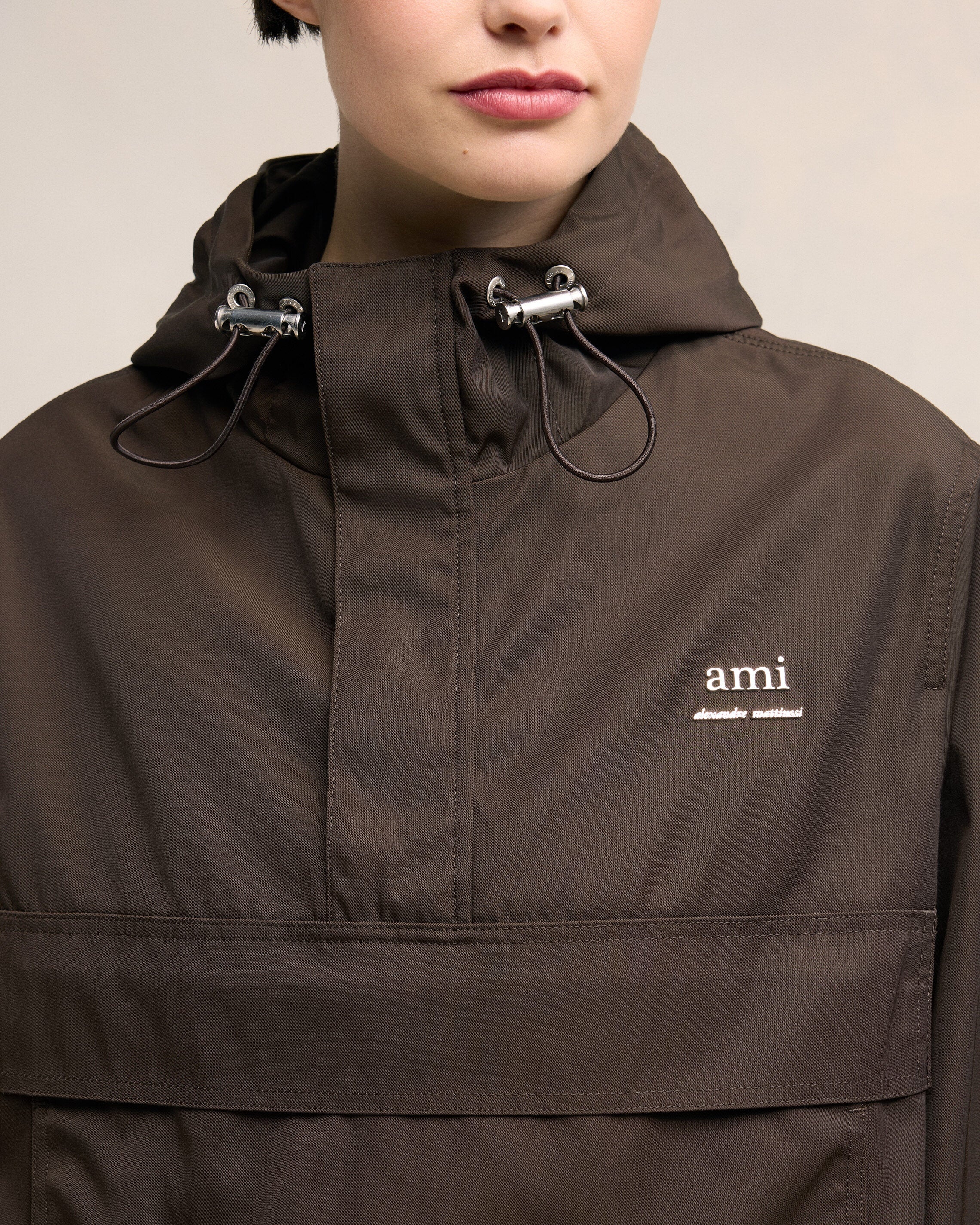 HOODED AMI ALEXANDRE MATTIUSSI WINDBREAKER - 4
