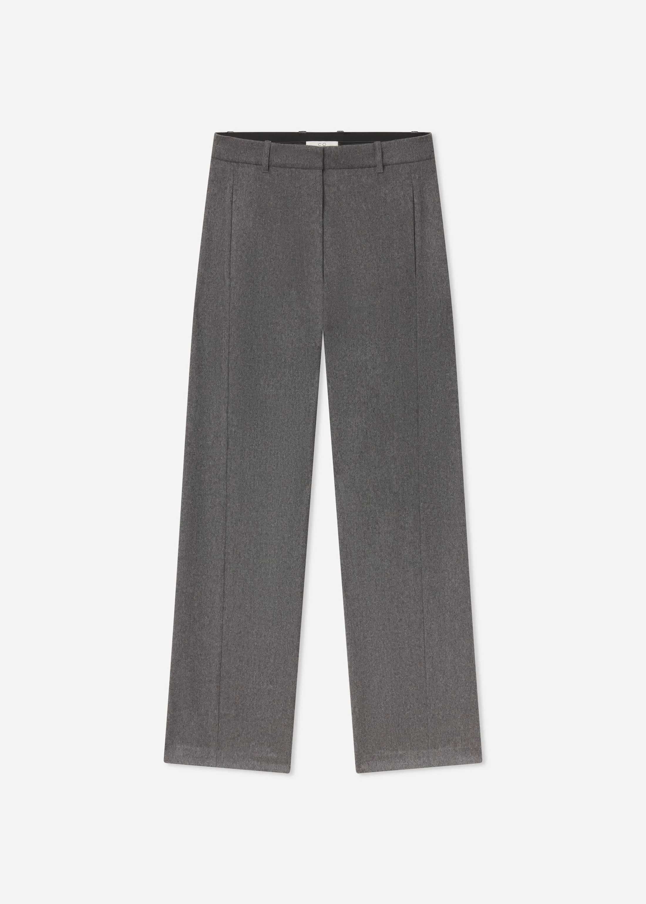 High Waisted Trouser in Wool Cashmere - 1