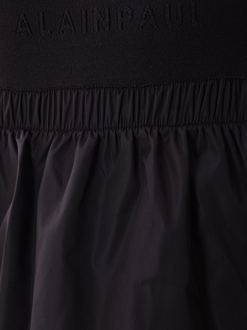 elastic-waistband nylon trousers - 3