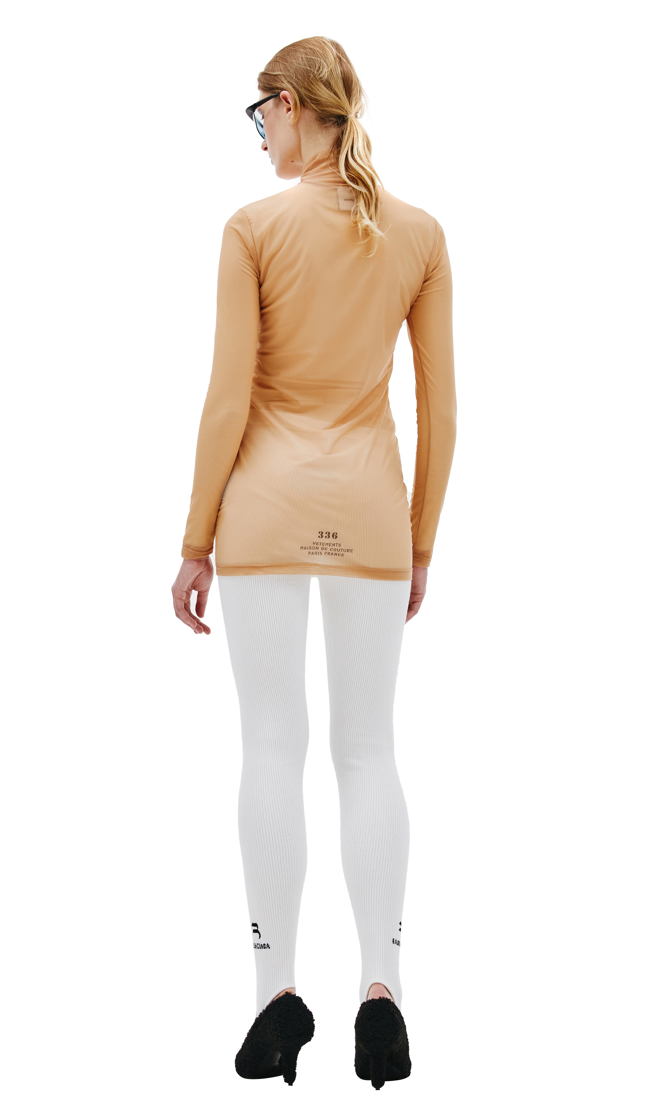 MINI DRESS IN BEIGE - 3