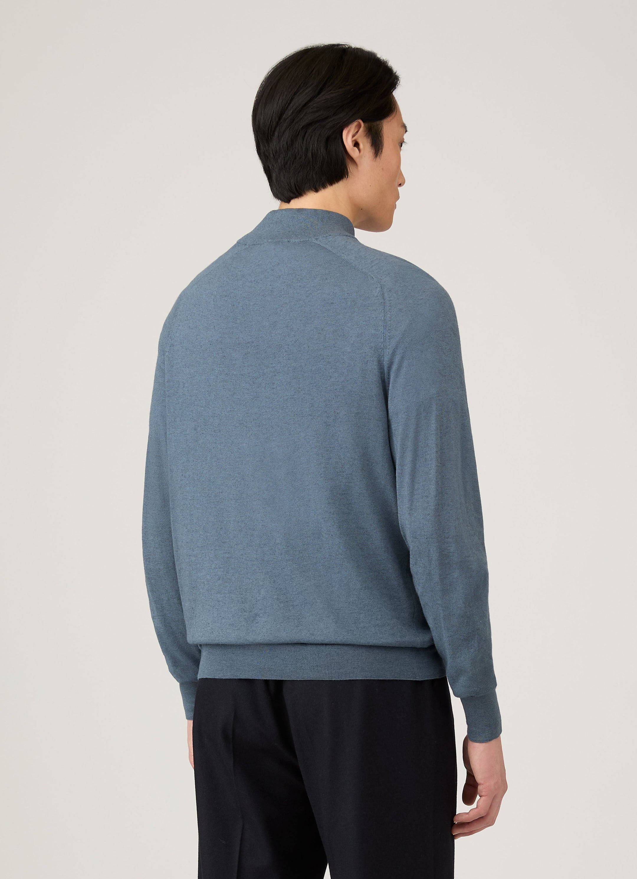 Sea Island Cashmere Half Zip - 5