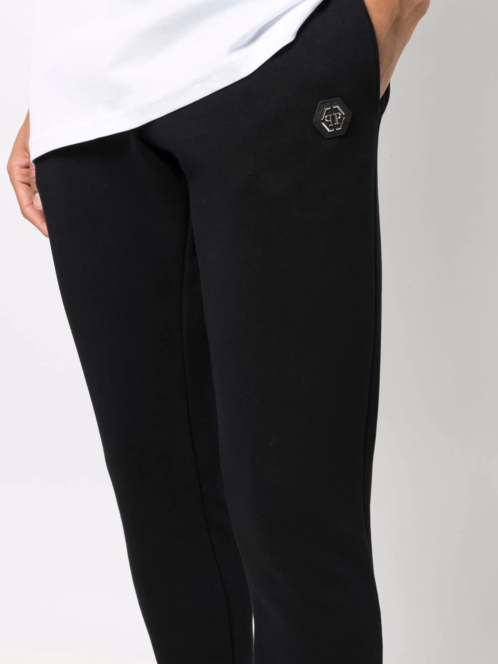 skinny-cut track pants - 5