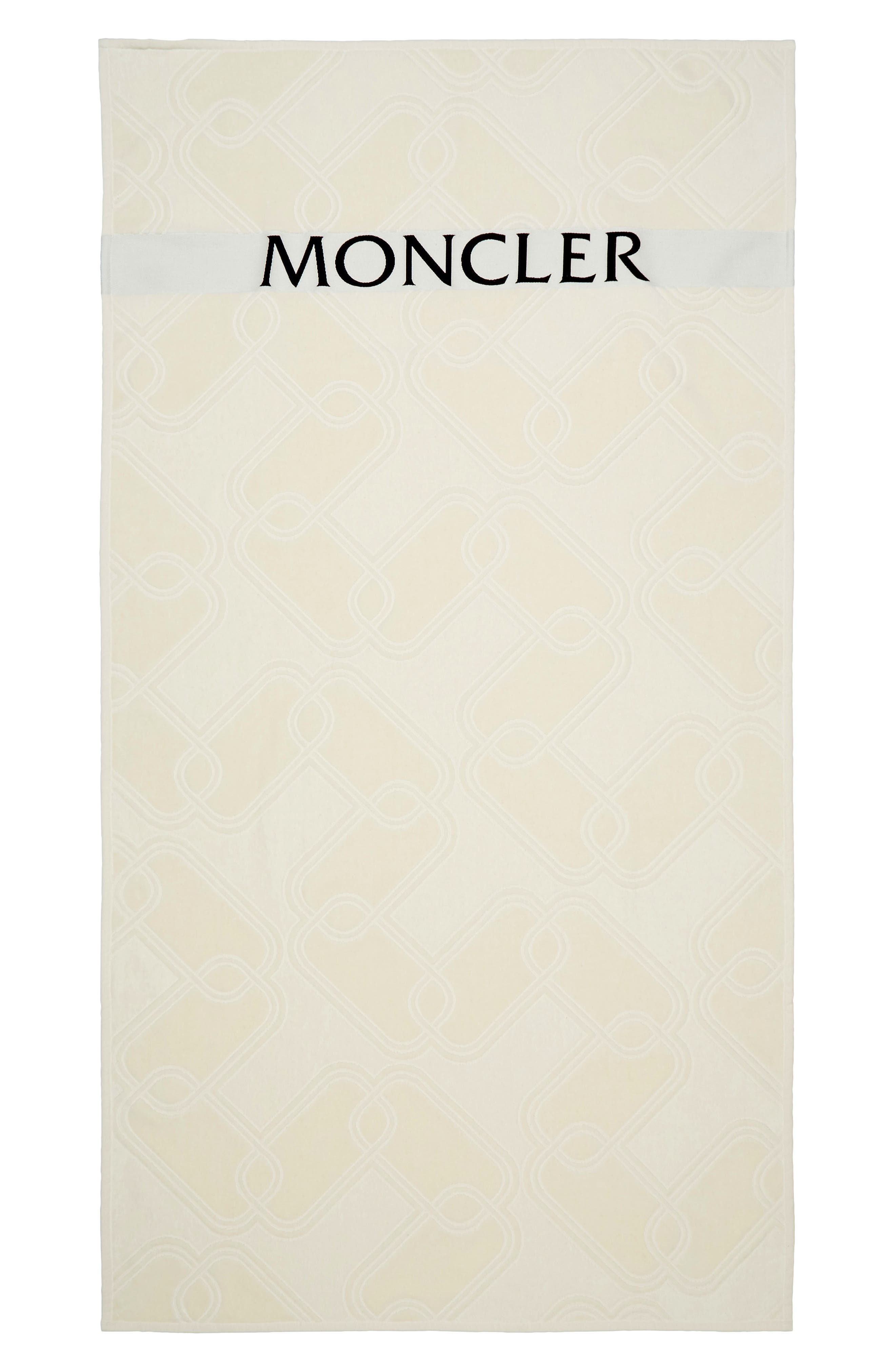 Moncler Archivio DNA Beach Towel in Antique White at Nordstrom - 1