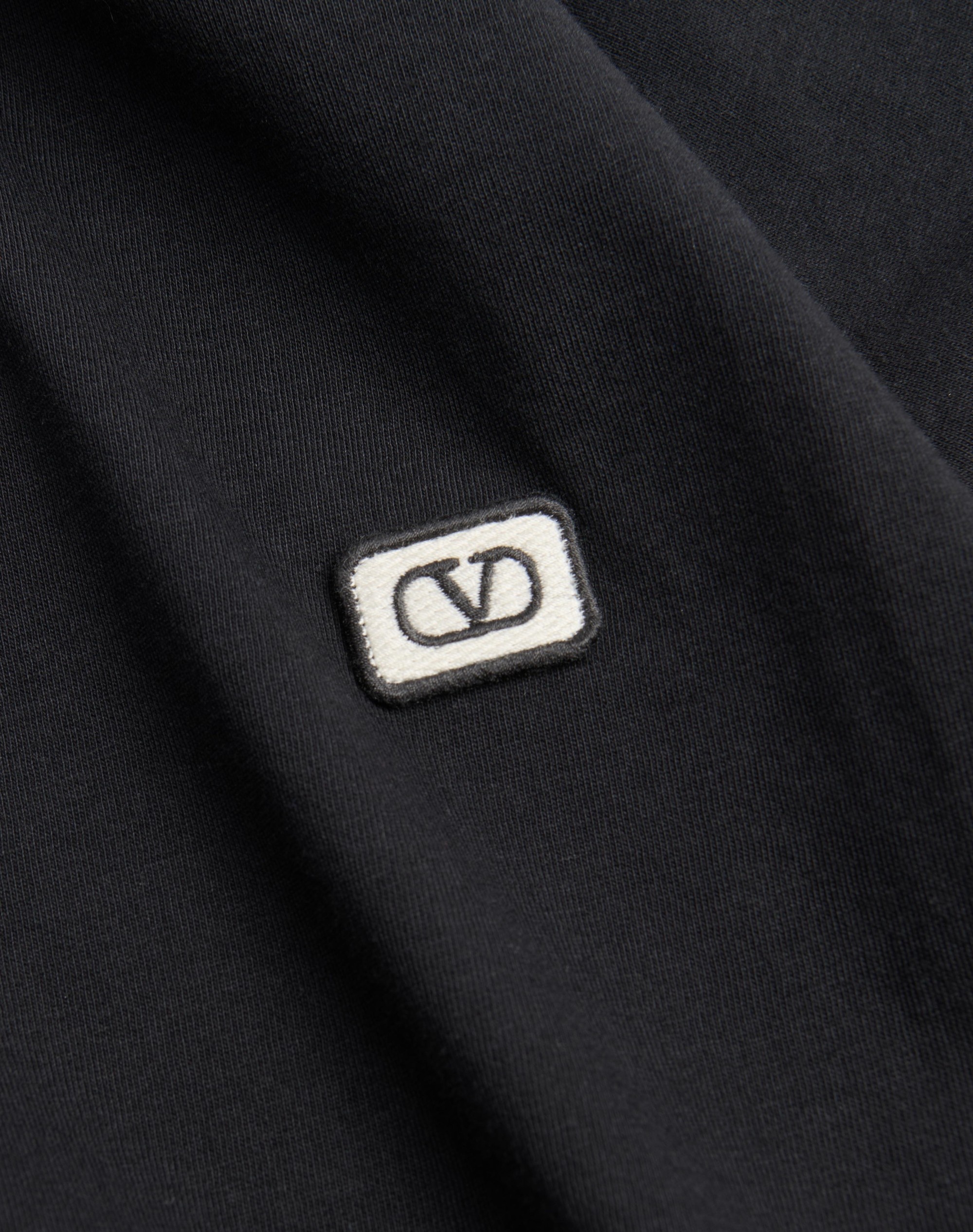 COTTON T-SHIRT WITH VLOGO PATCH - 8