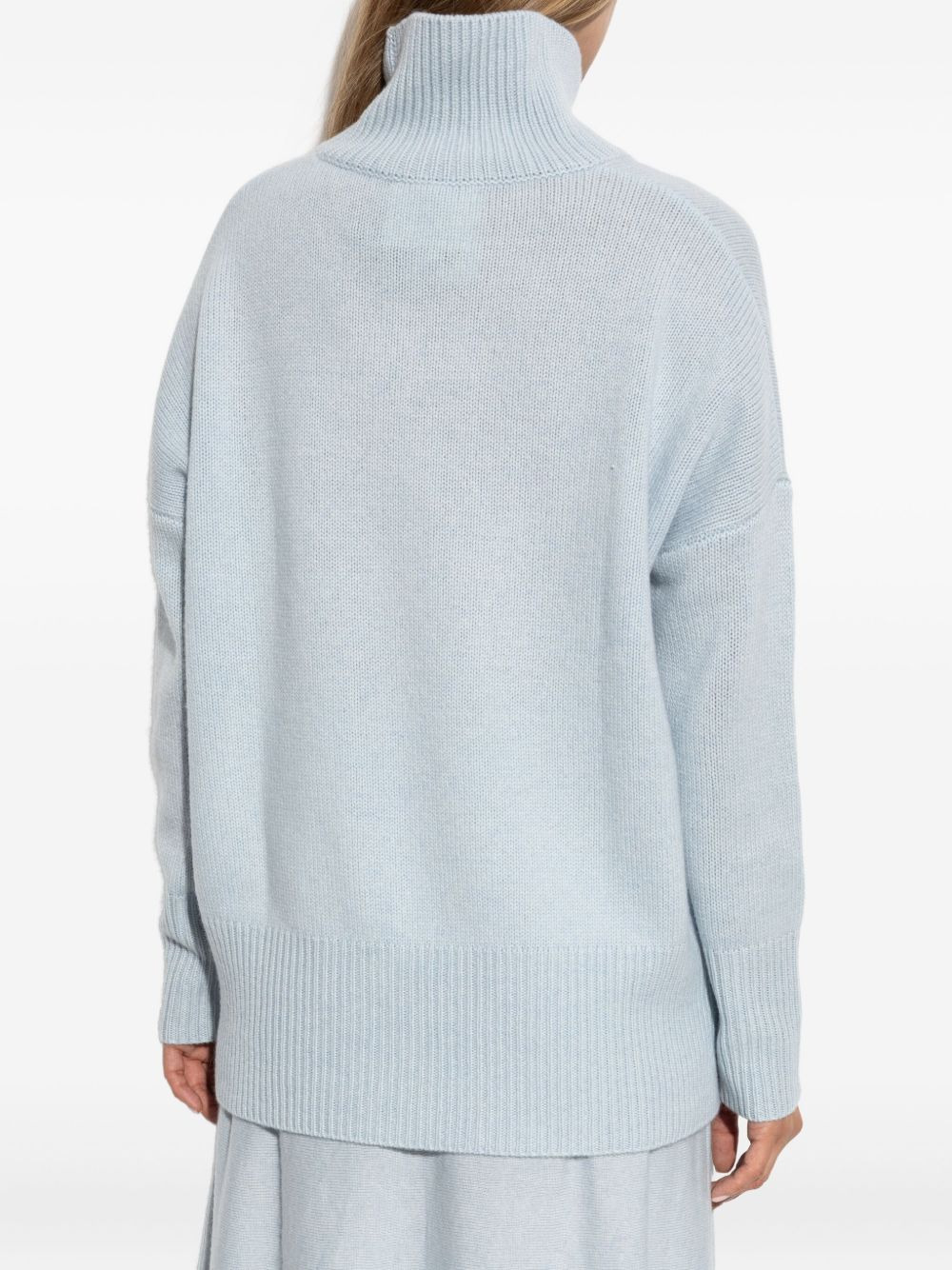 turtleneck cashmere sweater - 4
