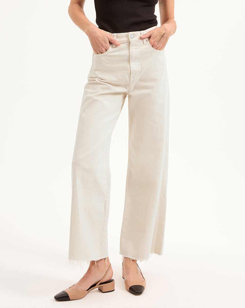 TAYLOR CROPPED WIDE-LEG JEAN - 3