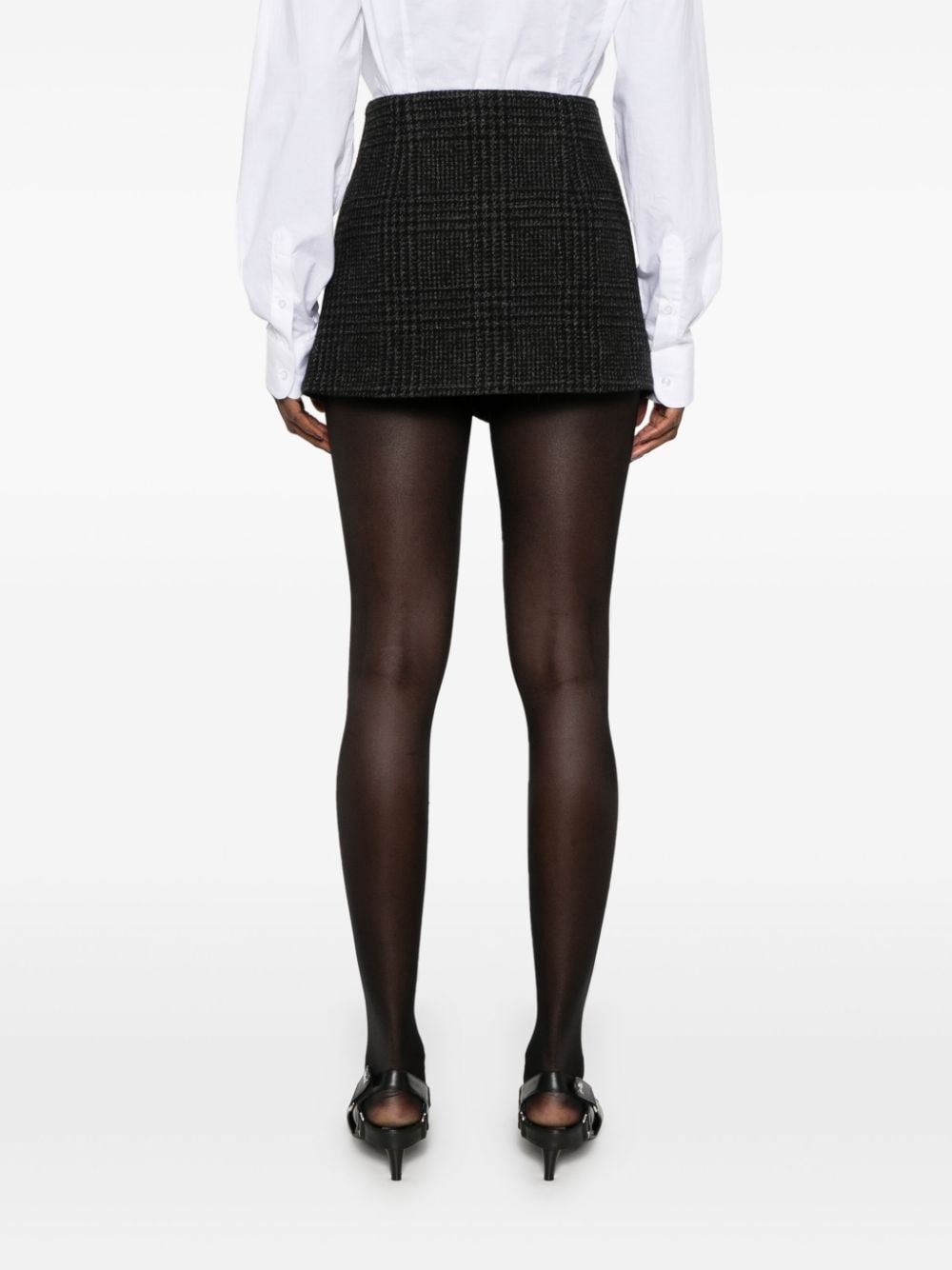 Prince of Wales mini skirt - 4
