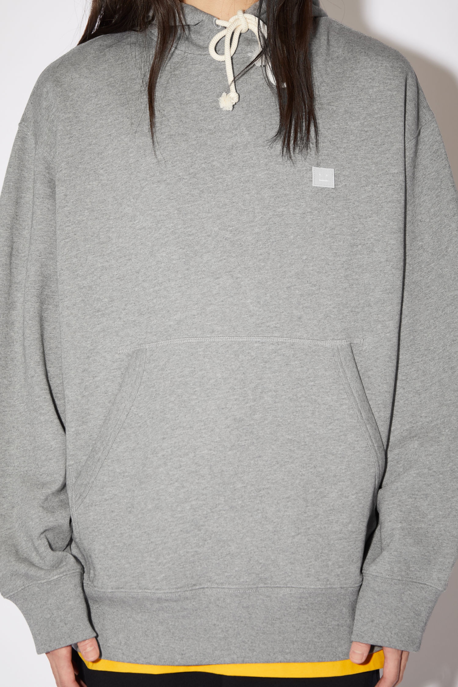 Hooded sweatshirt - Light Grey Melange - 5