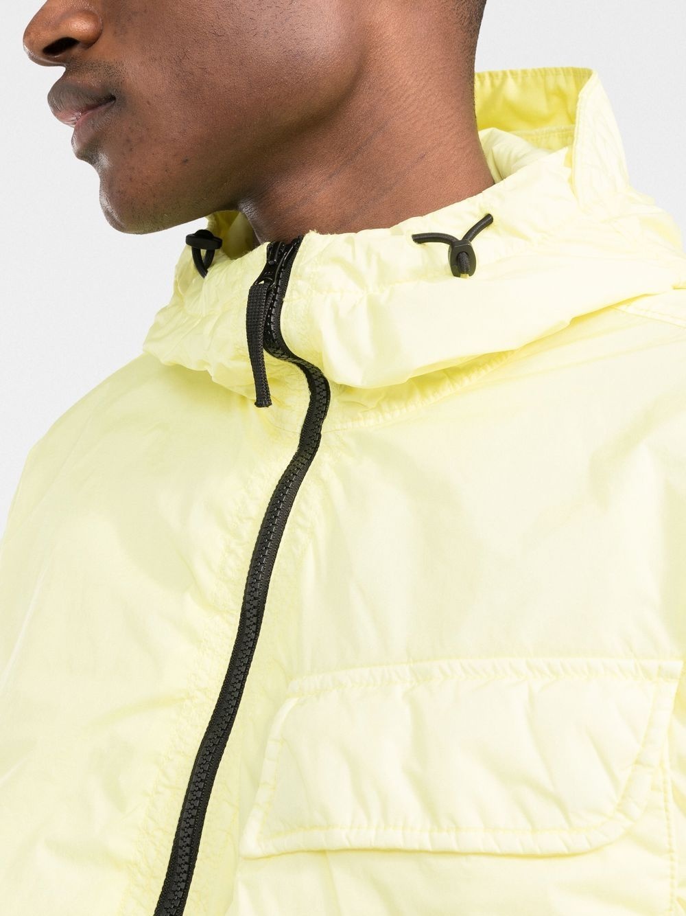 zip-up hooded windbreaker jacket - 5