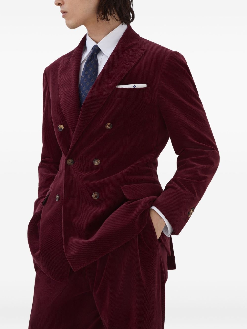 corduroy blazer - 6