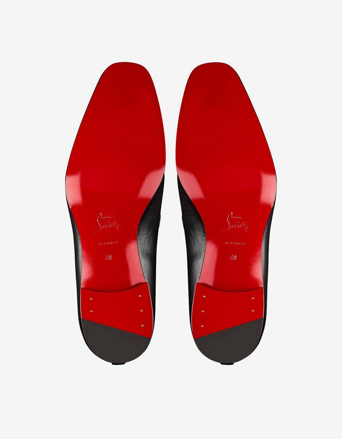 Christian Louboutin Dandelion Tassel Black Loafers - 6