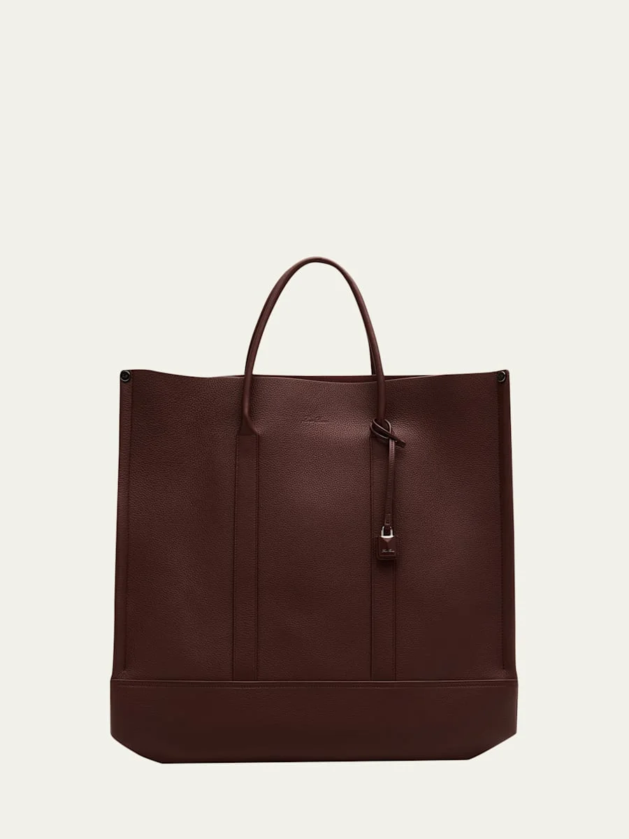 Beam Leather Tote Bag - 1