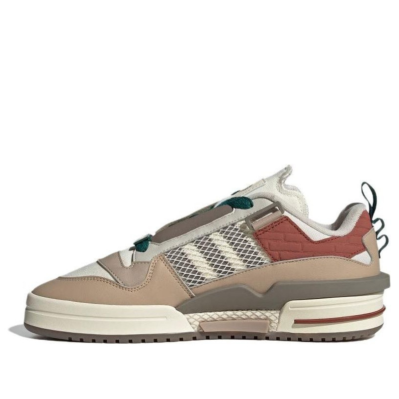 (WMNS) adidas Originals Forum Low Shoes 'Brown Grey Red' IG3678 - 1