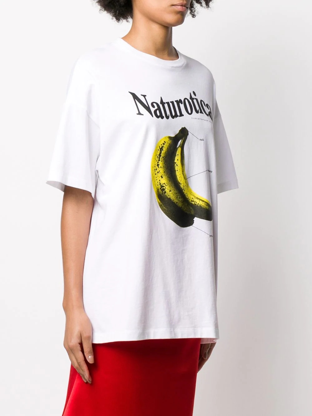 Naturotica banana print T-shirt - 3