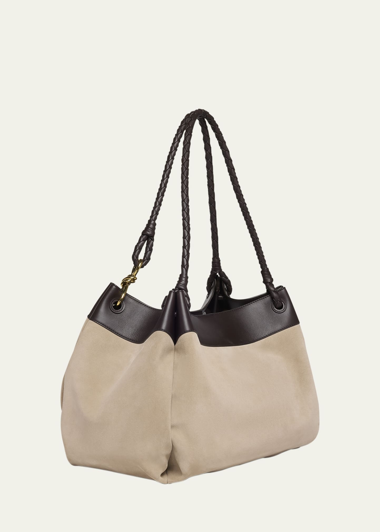 Parachute Maxi Suede Shoulder Bag - 3