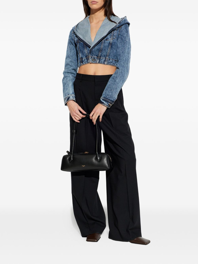 Alaïa hooded cropped jacket outlook