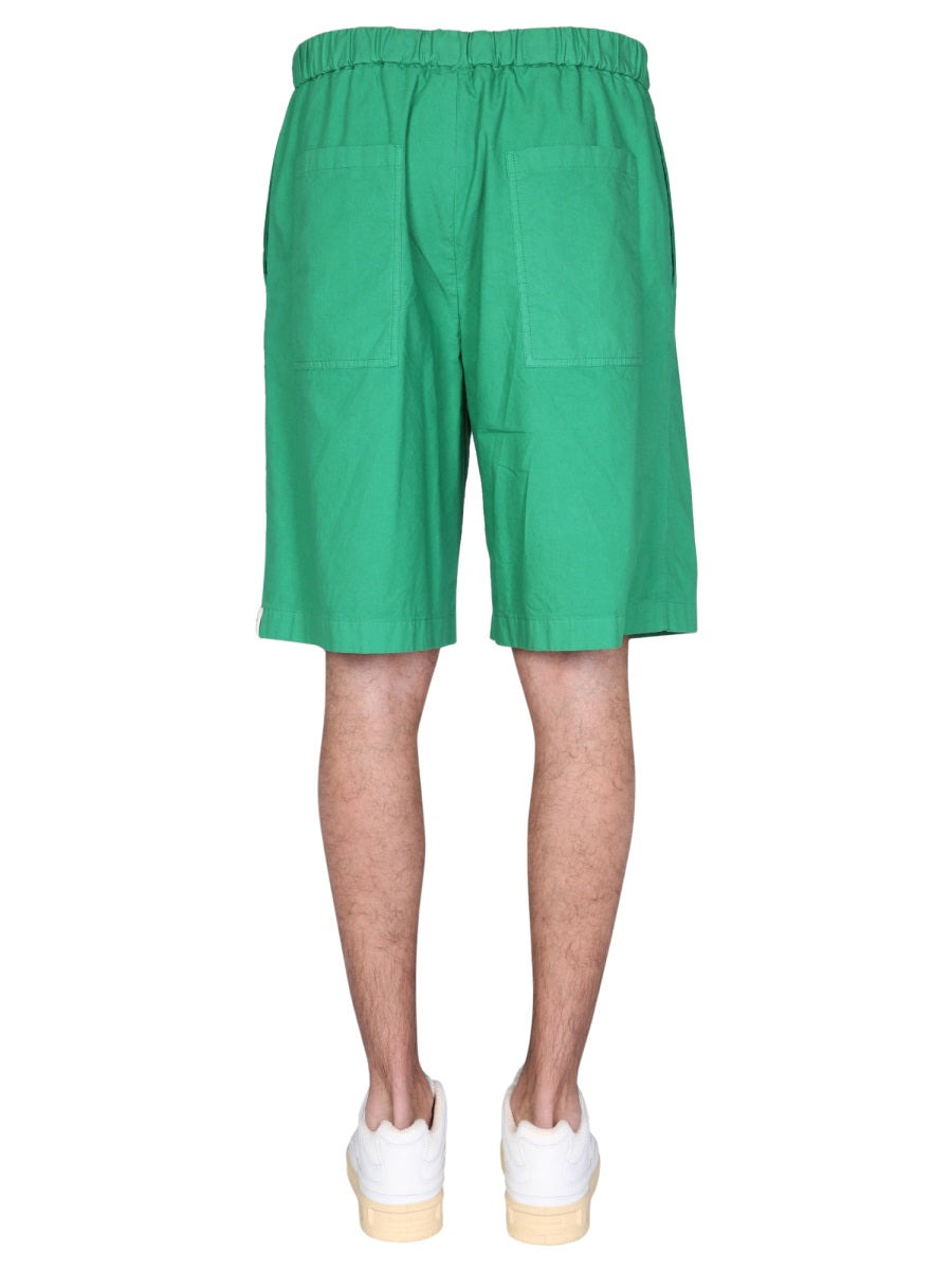 Jil Sander Men Relaxed Fit Bermuda - 4
